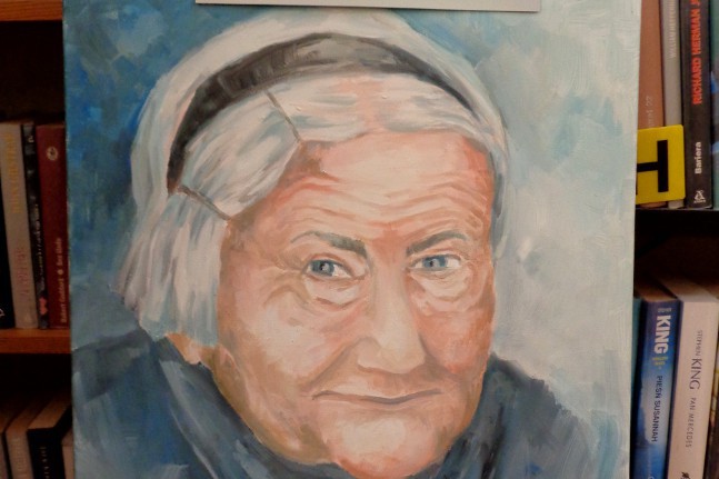 obraz przedstawiający starszą kobietę